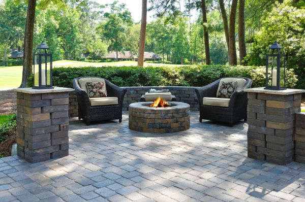 Fire Pit Installation in Lady Lake