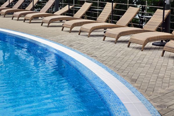 Poolside Hardscaping in Lady Lake